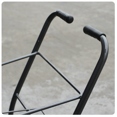 Australia-Style Foldable Metallic Shopping Trolley/Toy Cart with Steel Mechanism Unfolding Feature 2 Baskets Power Coating