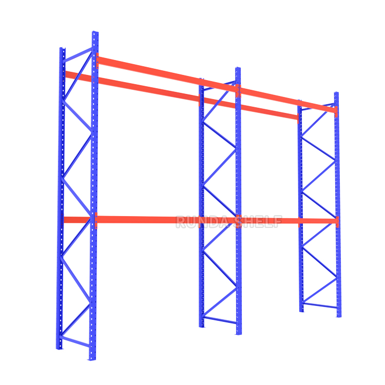 Heavy Duty Industrial Pallet Rack Shelf Steel Warehouse Boltless Narrow Carton Double Storage System for Stacking Racks Shelves