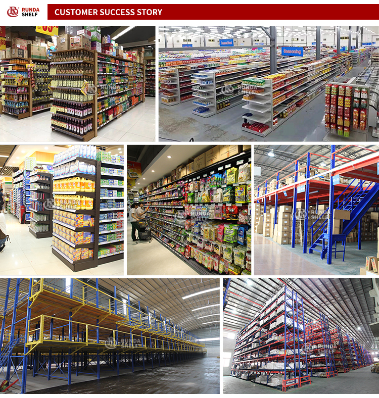 Supermarket Bakery Store Retail Single-Sided Wood Bread Display Stand Rack Light Duty Metal Shelf
