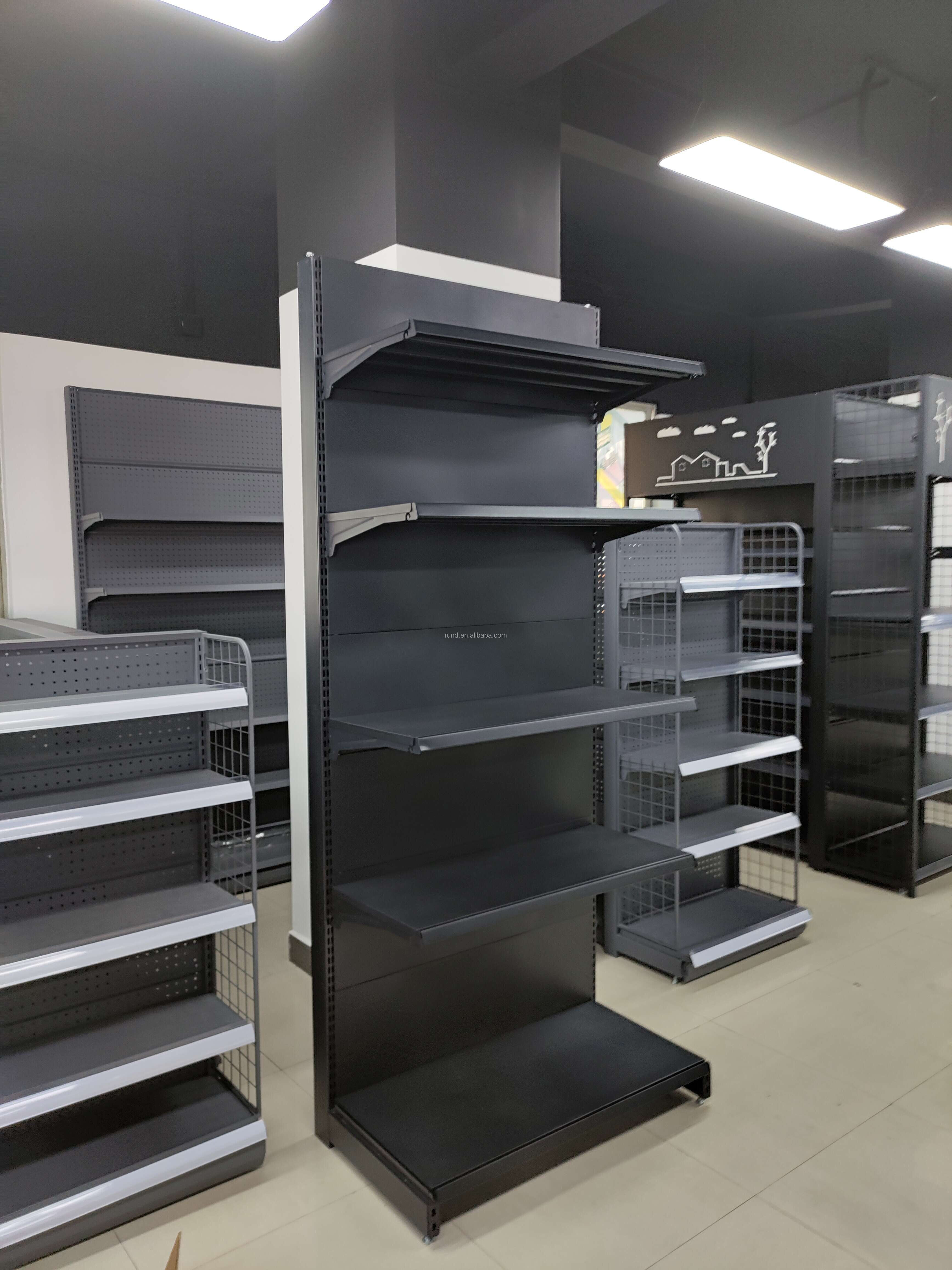 Supermarket Shelves Wholesale Convenience Store Shelves Center Island Double-sided Stationery