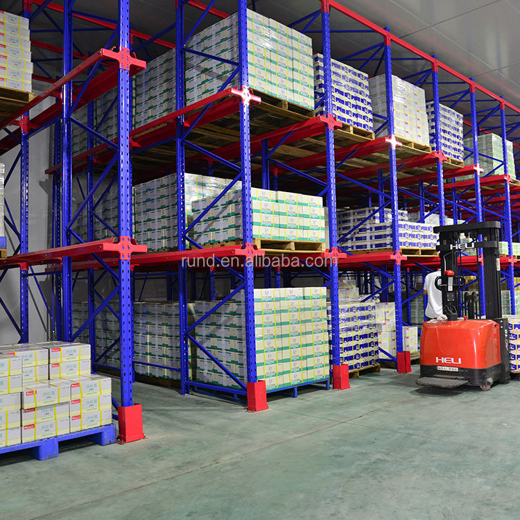 EBILTECH Warehouse Storage Rack Heavy Steel Pallet Shelf GS Certificate Industrial Metallic Carton Manufacturer's Factory Direct