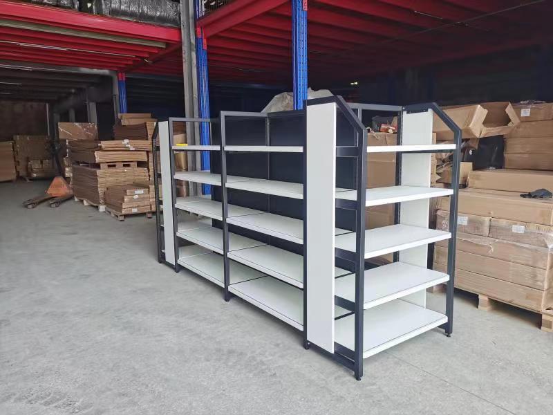 Steel and Wood Shelving Boutique, Nakajima Shelving, Stationery Store Shelf