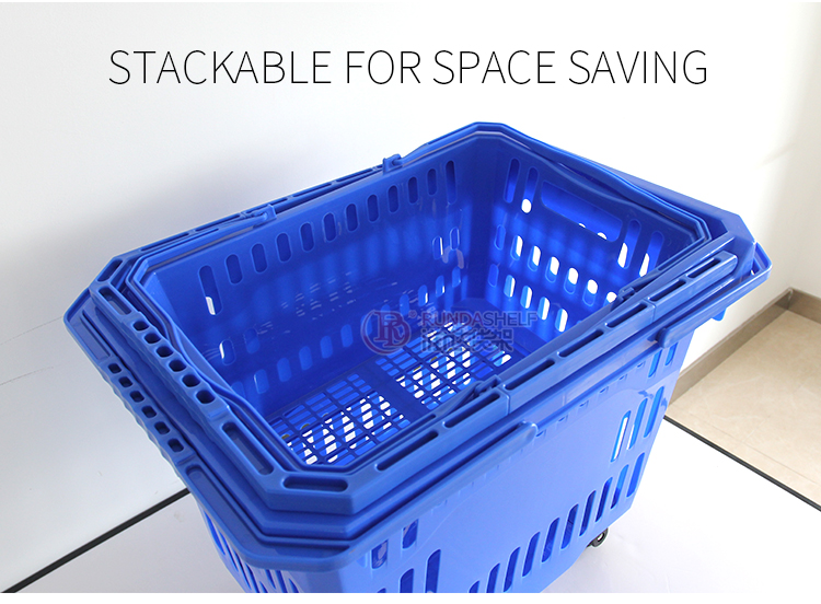 High Quality PP Material Hand Basket Thailand Manufacturer Exporter Plastic Storage and Garden Carry Basket