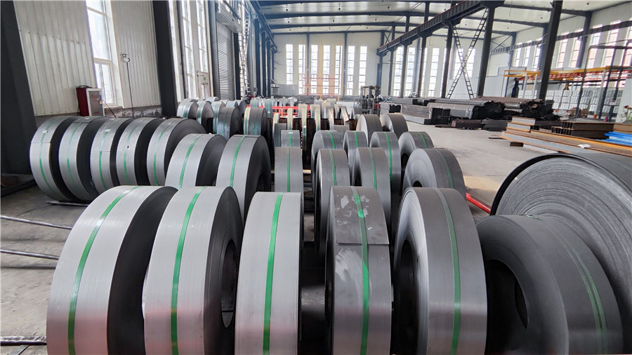 Raw materials steel coils