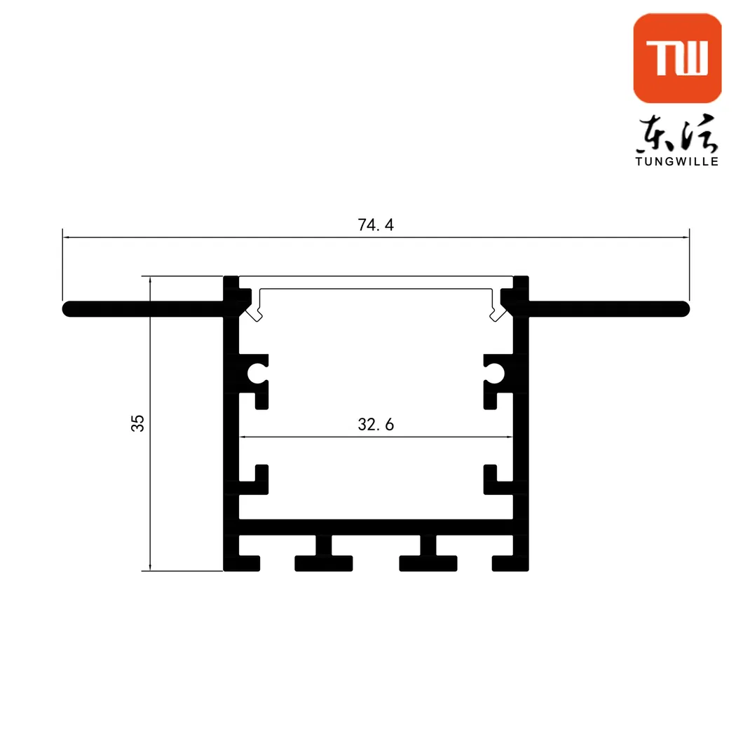 Drywall Plaster Linear Light 1