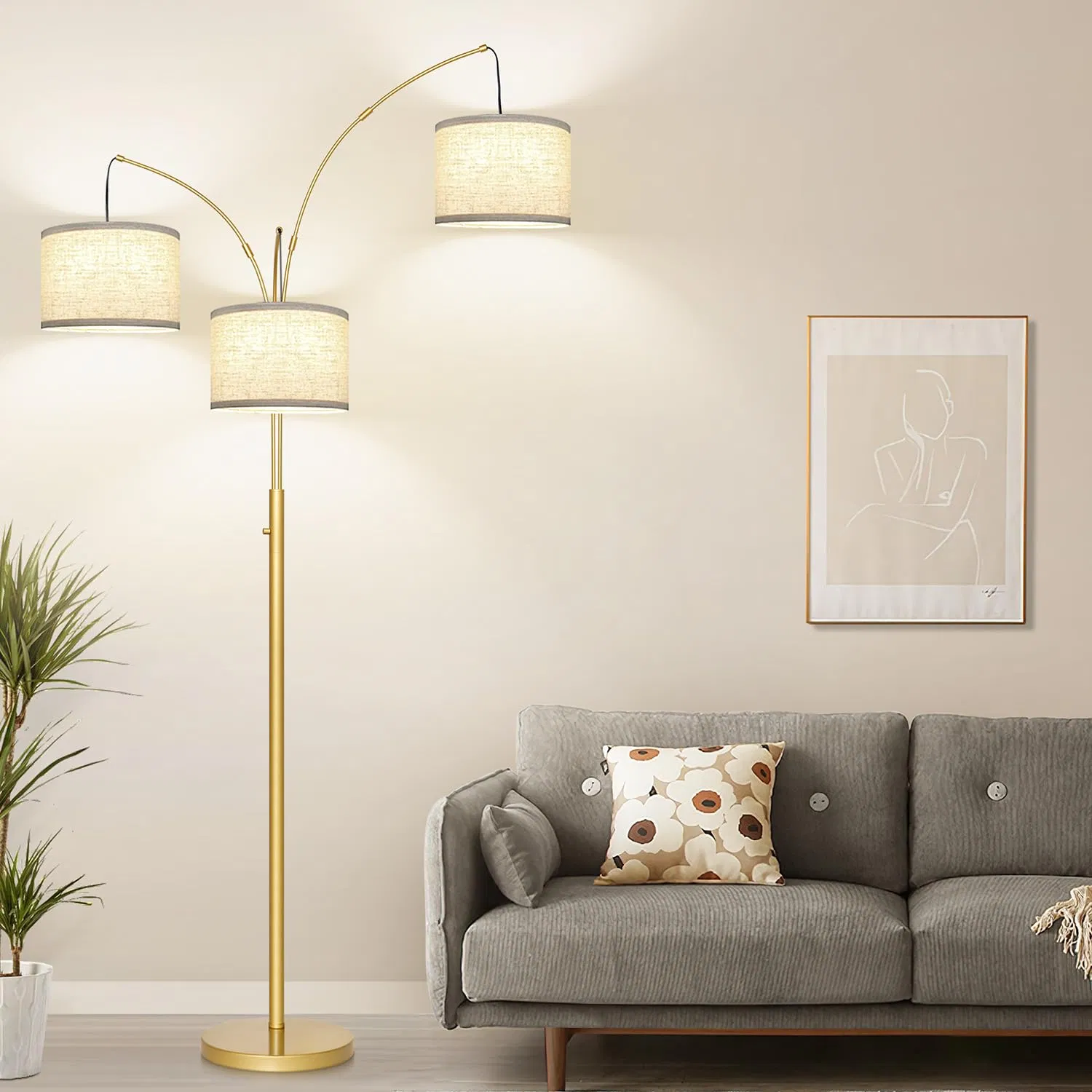 Modern Tall Standing Lamp 2