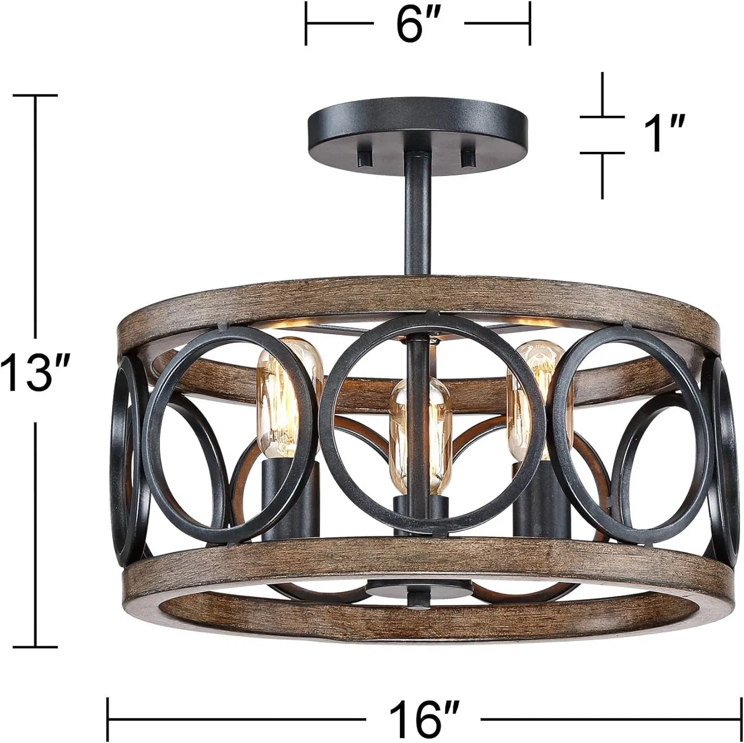 Modern Farmhouse Chandelier 6