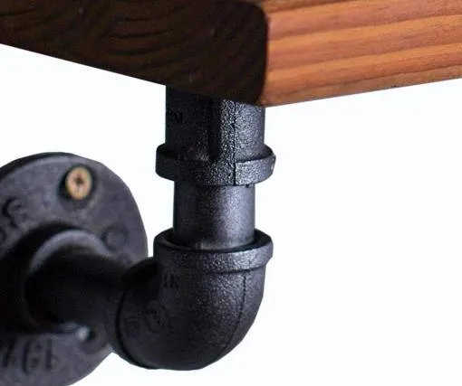 DIY Malleable Iron Pipe Fitting Light 4