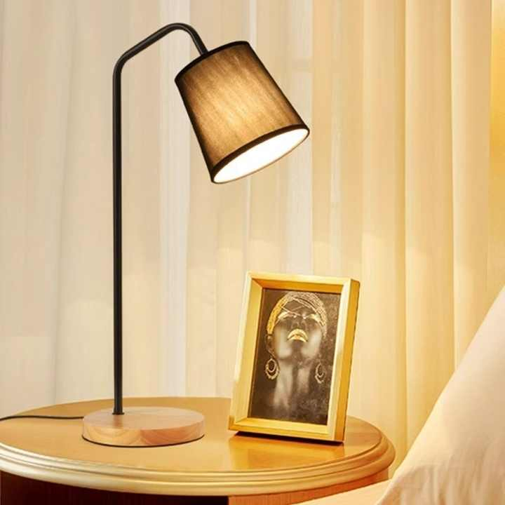 Modern LED Industrial Pipe Table Lamp with Unique Shade Design Custom Art Lovers' Bedroom Decorative Reading Feature