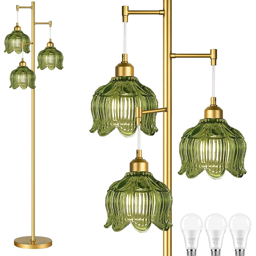 Brass Tree Floor Lamp