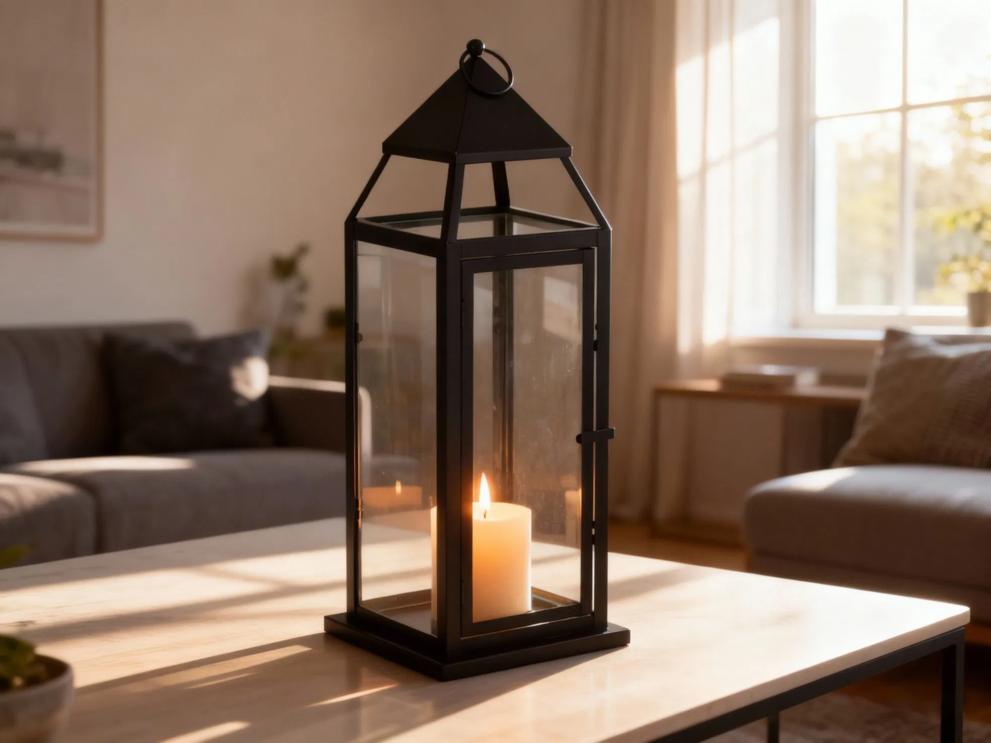 Candle Holder for Front Porch Patio Wedding Farmhouse Home, Spring Decoration