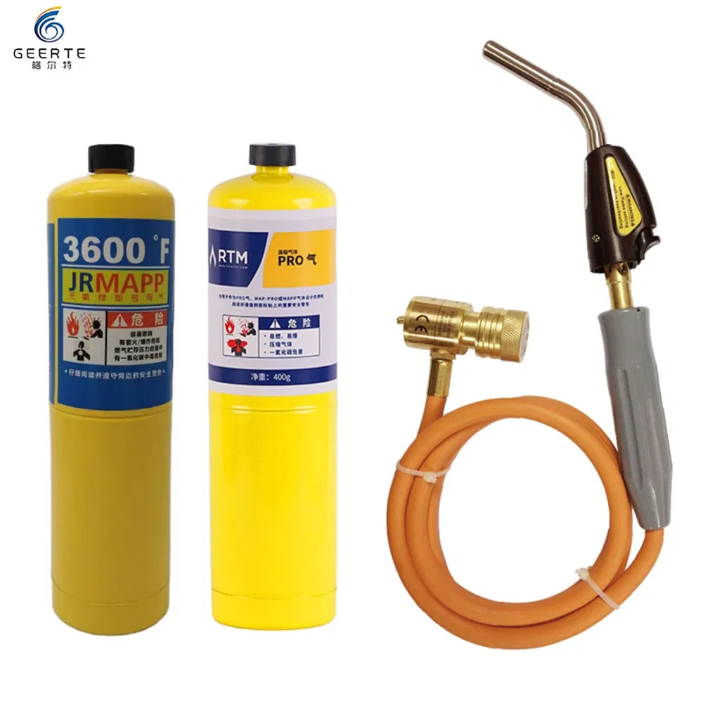 (HT-1S660) HVAC Industrial/DIY Copper Pipe Welding Tool Steel and Stainless Steel Mapp Gas Torch