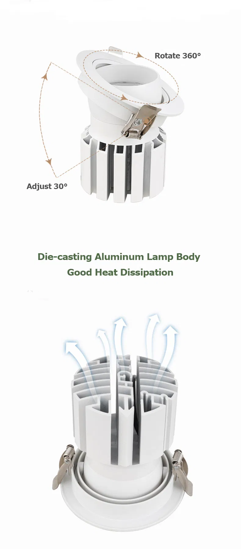 Angle Adjustable Design