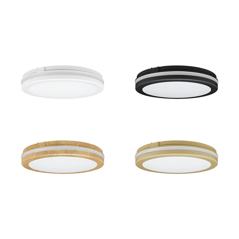 Through Multiple Checks Modern Flush Mount Ceiling Light for Bedroom Ambient Light