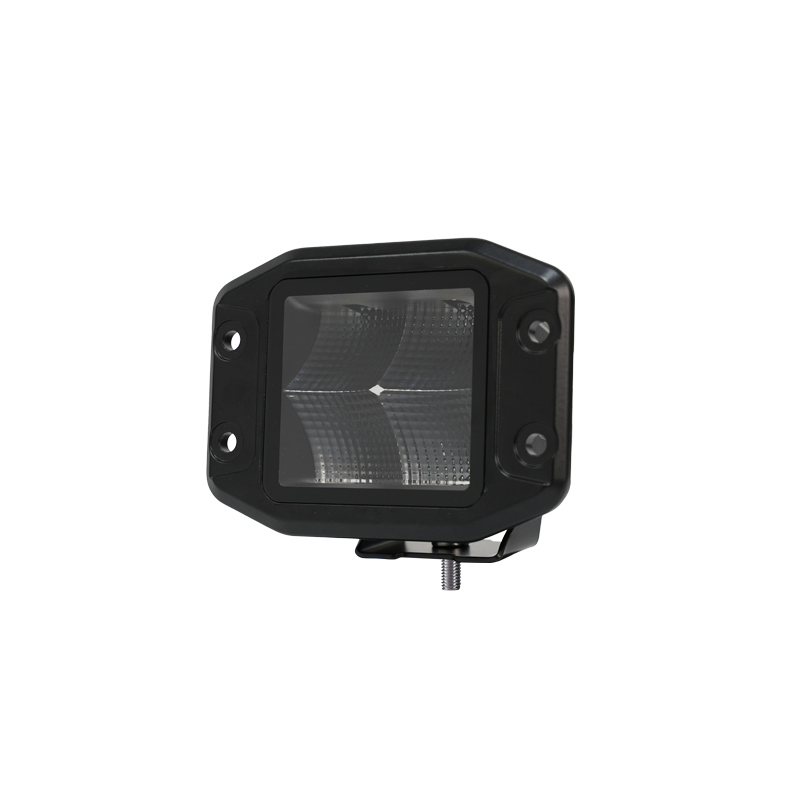 Bright 4in 40W Flush Mount Spot Flood Backup LED Reverse Light Grill Mount Light for Offroad 4X4 Truck SUV