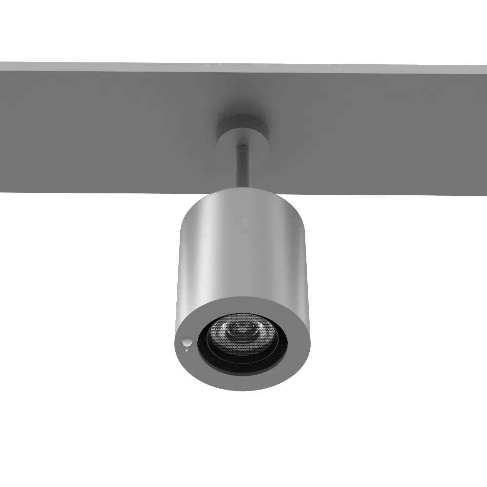 Motorized Round Recessed Luminaire Downlight Zoom Remote Control Motorized Gimbal Spotlight