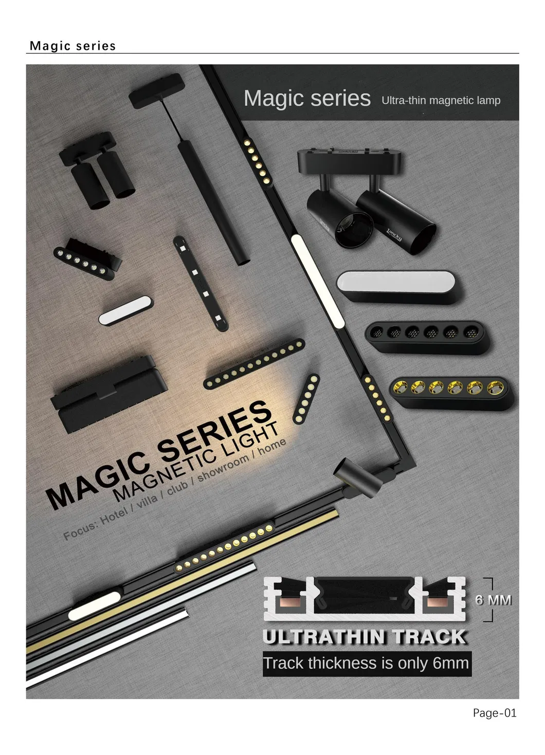 48V LED Track Lights