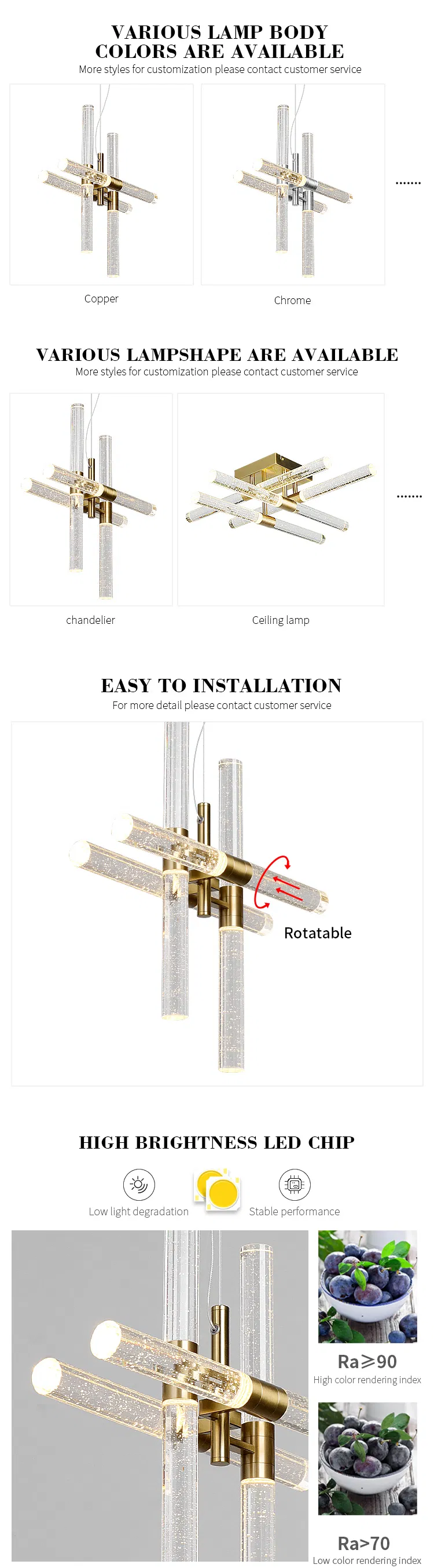 Crystal Chandelier Display 2