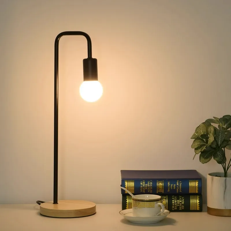 Modern LED Industrial Pipe Table Lamp - 3