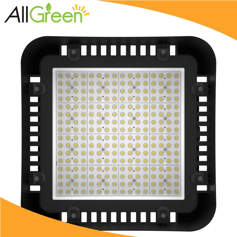 Allgreen 100W-200W LED High Bay Lighting Agub06 Pipe Cable Clam 200W Industrial Aluminum LED UFO High Bay Lights Lighting for Emergency Warehouse Light
