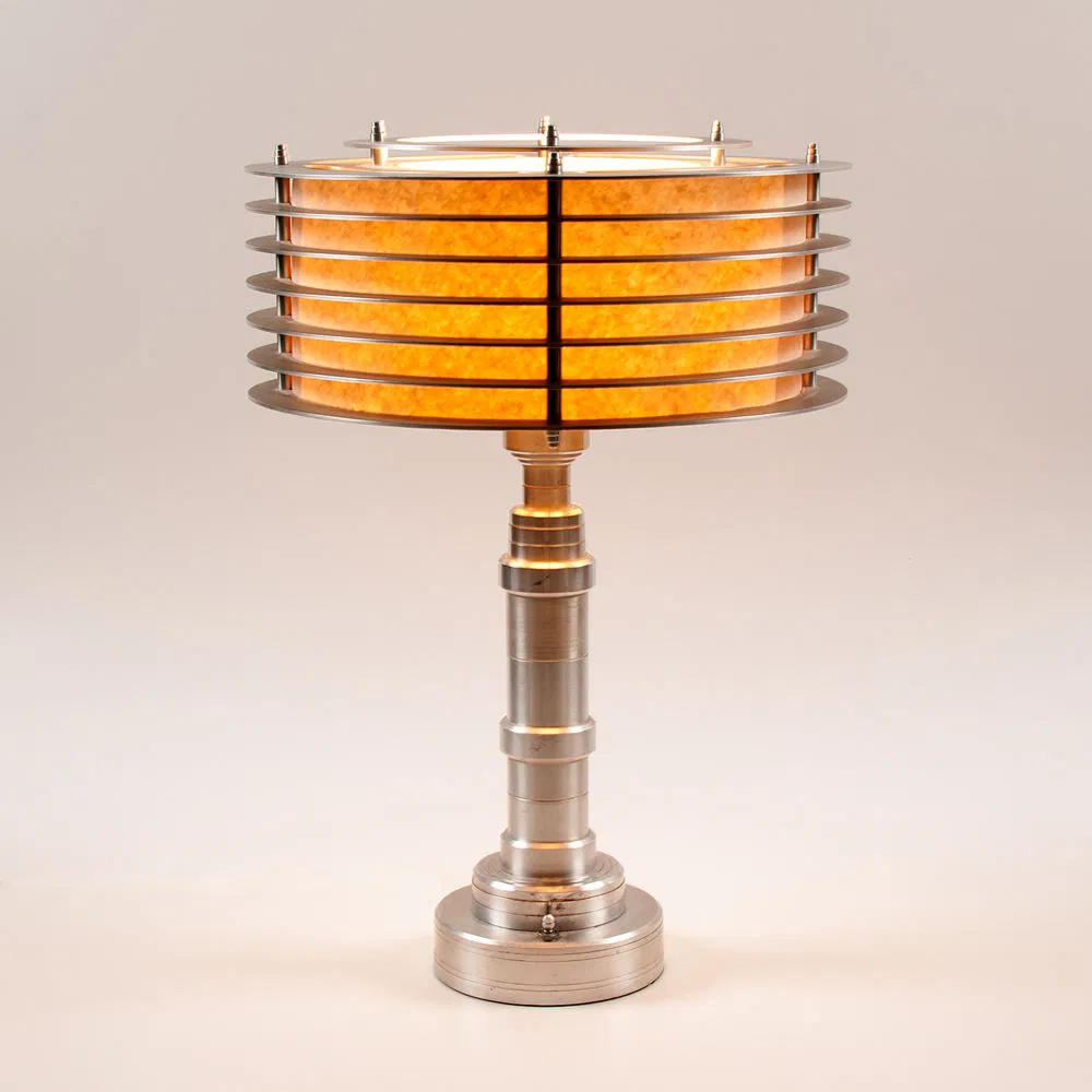 Machine Age Art Deco Pattyn Table Lamp