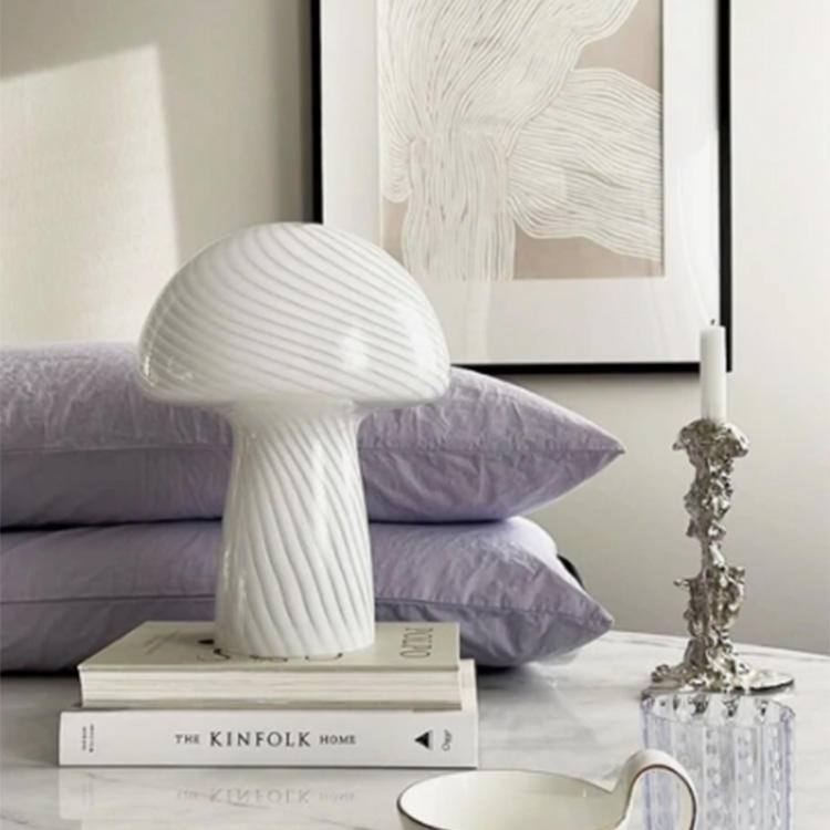 Modern Table Lamp Glass LED Desk Lamps Bedside Table Lights for Hotel Home Art Deco Bedroom Lighting Light Fixtures Lamps