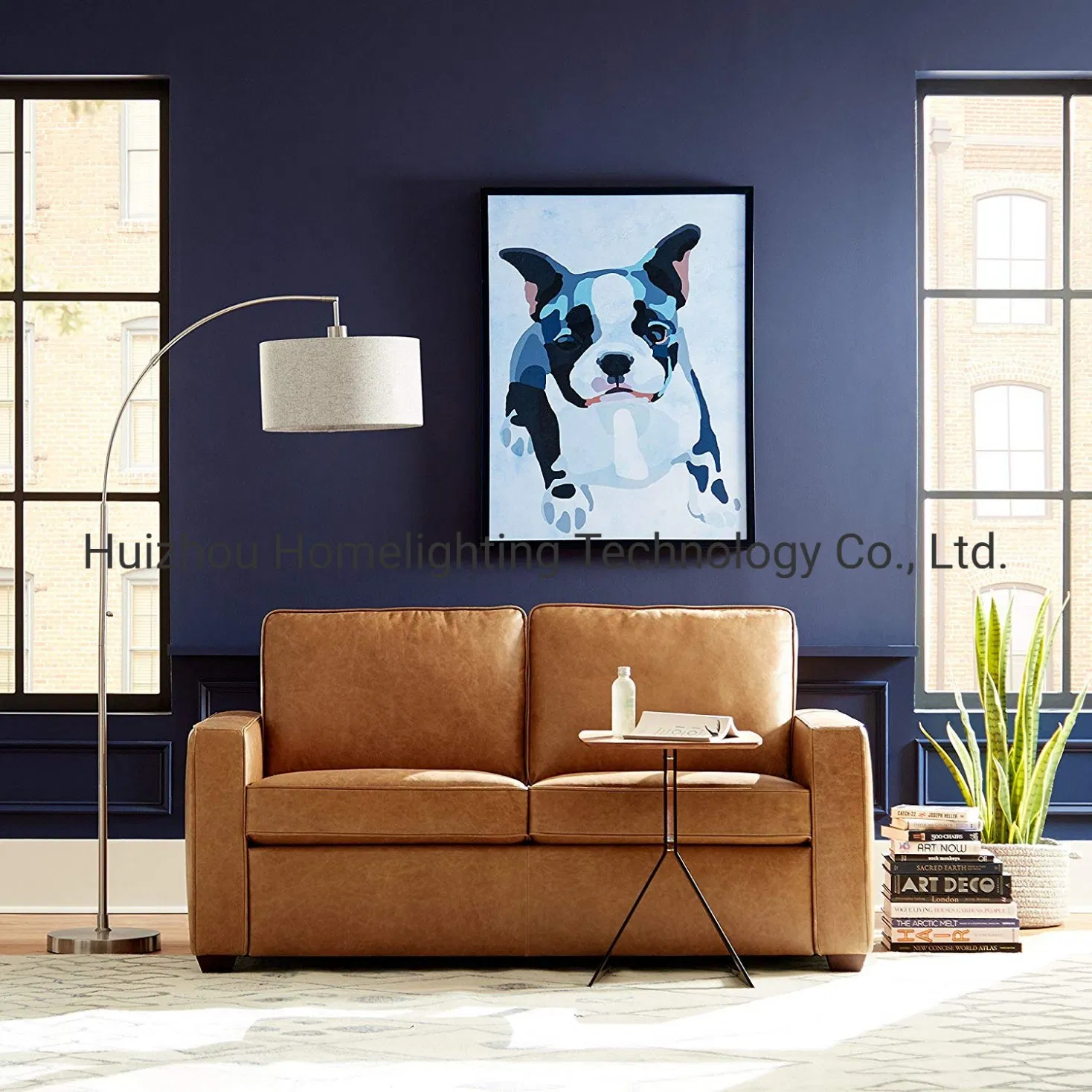 Jlf3080 MID Century Modern Arched Fishing Floor Lamp for Living Room