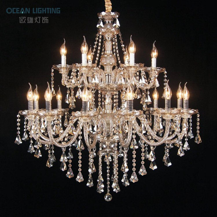 Ocean Interior Decor Modern Luxury Crystal Chandelier Lighting