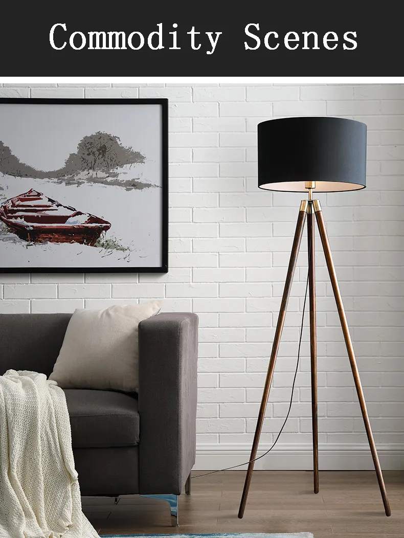 Modern LED Floor Lamp Detail 2