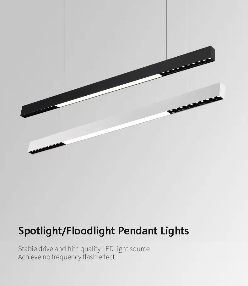 Linear Pendant Light Detail