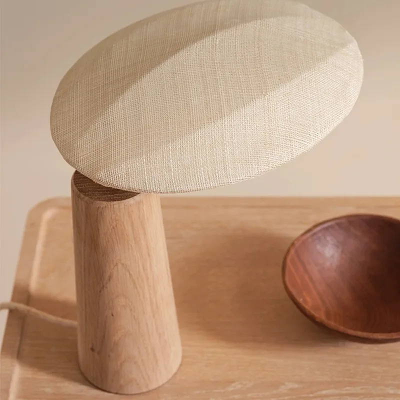 Wood Table Lamp Detail 4