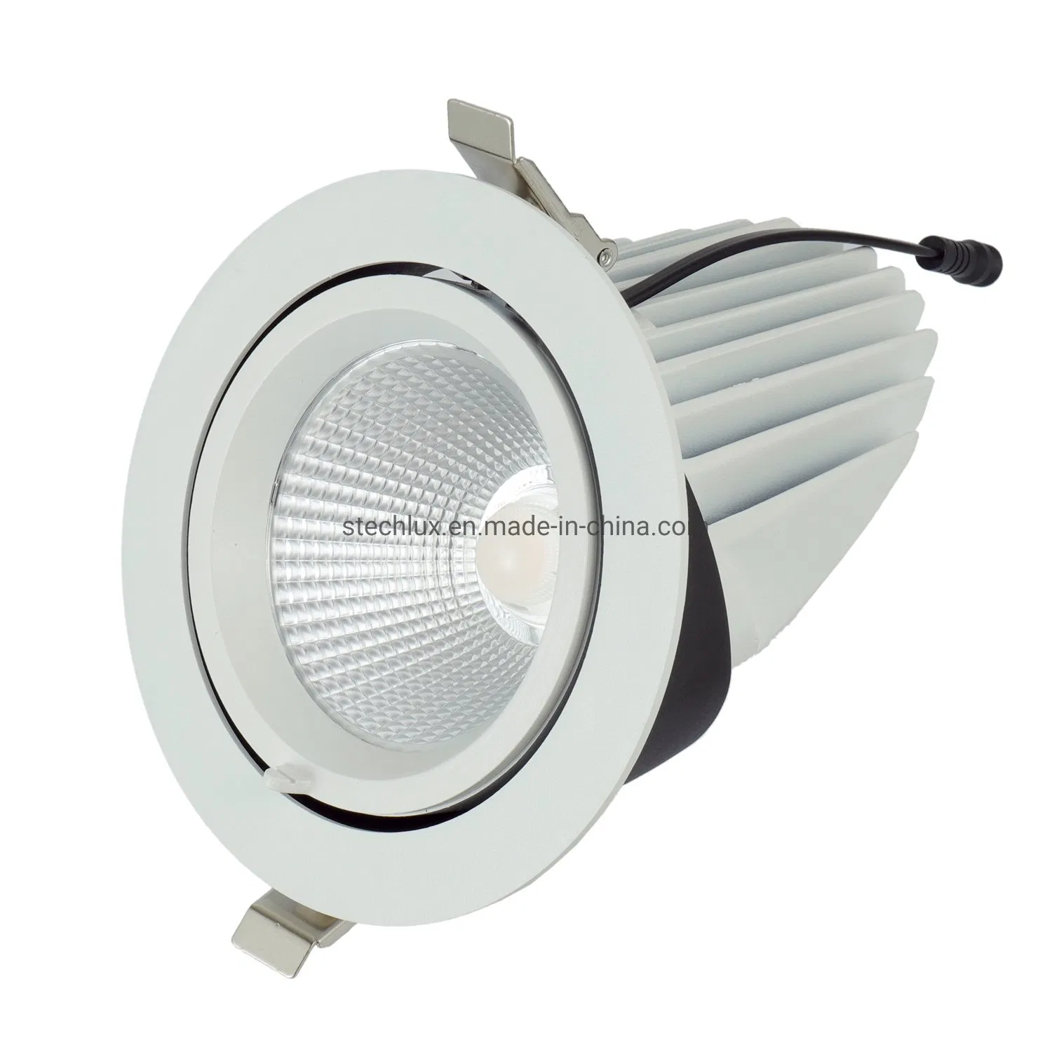 New Trunk Gimbal Recessed Embed Adjustable 5 Year Warranty Rotatable LED Downlight for Fruit Fish Supermarket