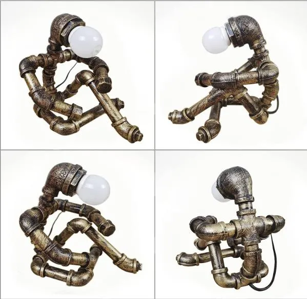 DIY Malleable Iron Pipe Fitting Light 2