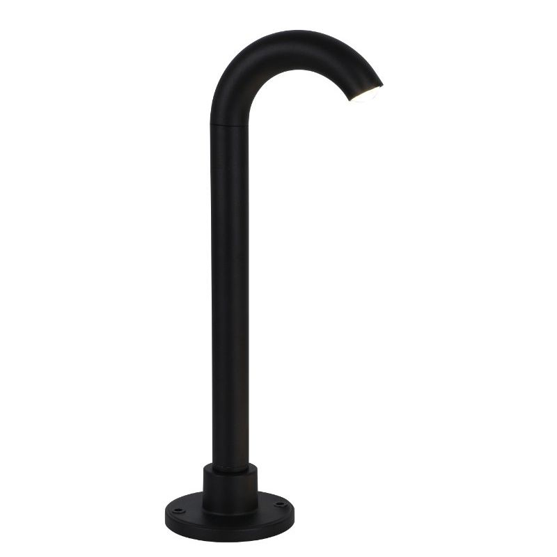 Curved Pipe Garden Lights - Outdoor LED Pathway Lighting for Yard/Patio Decor