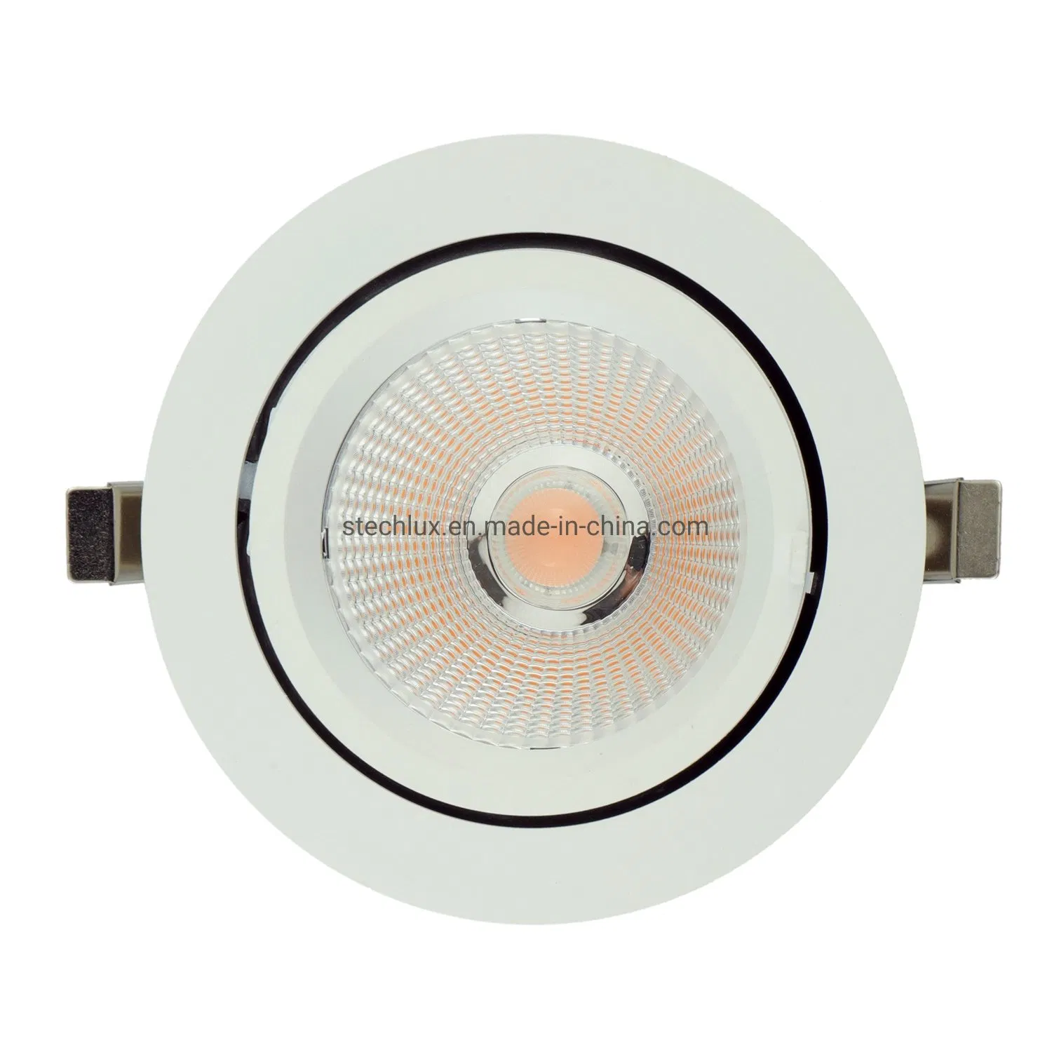 New Trunk Gimbal Recessed Embed Adjustable 5 Year Warranty Rotatable LED Downlight for Fruit Fish Supermarket