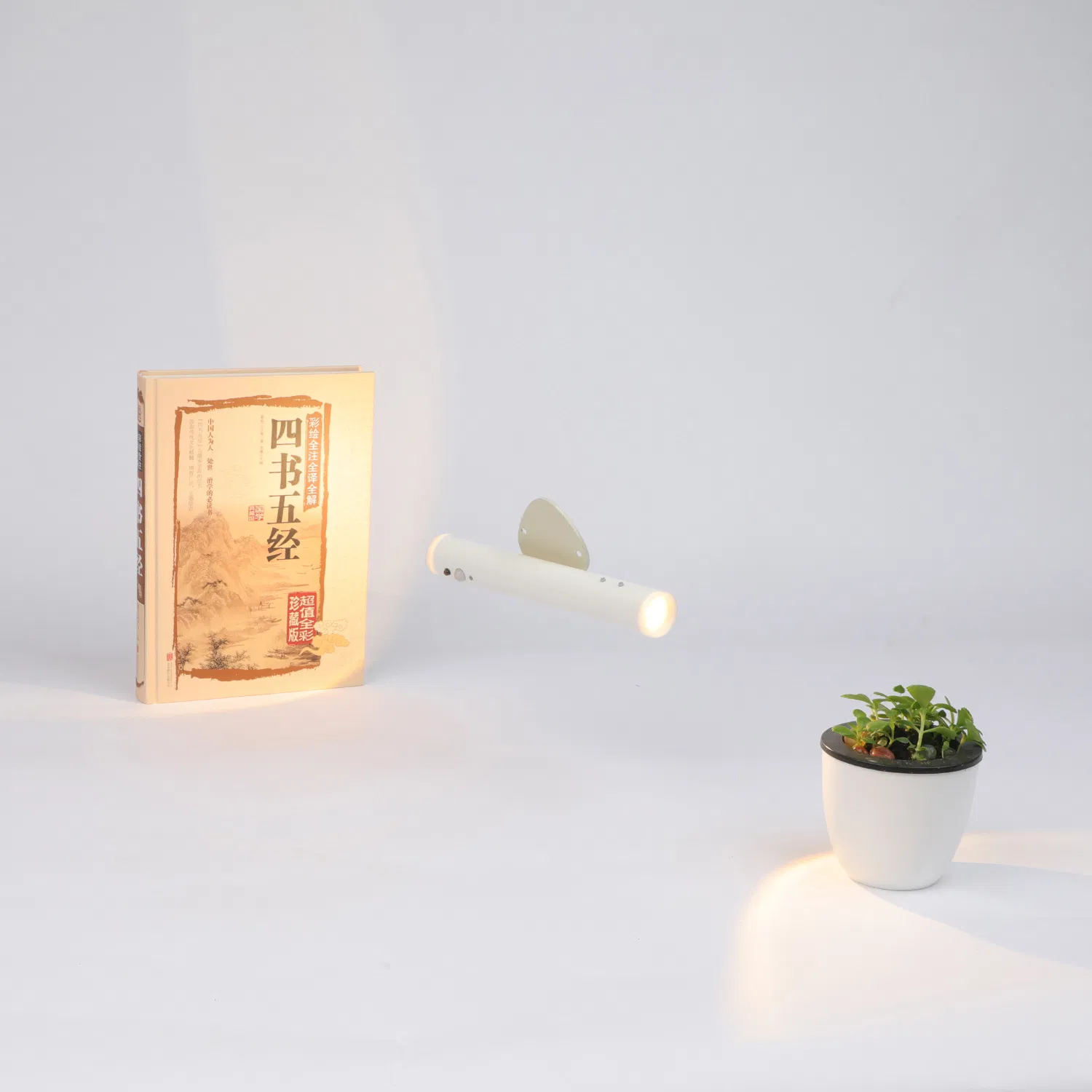 Swing Arm Picture Lamp, Wall Lamp, Adjustable LED Desk Lamp for Reading