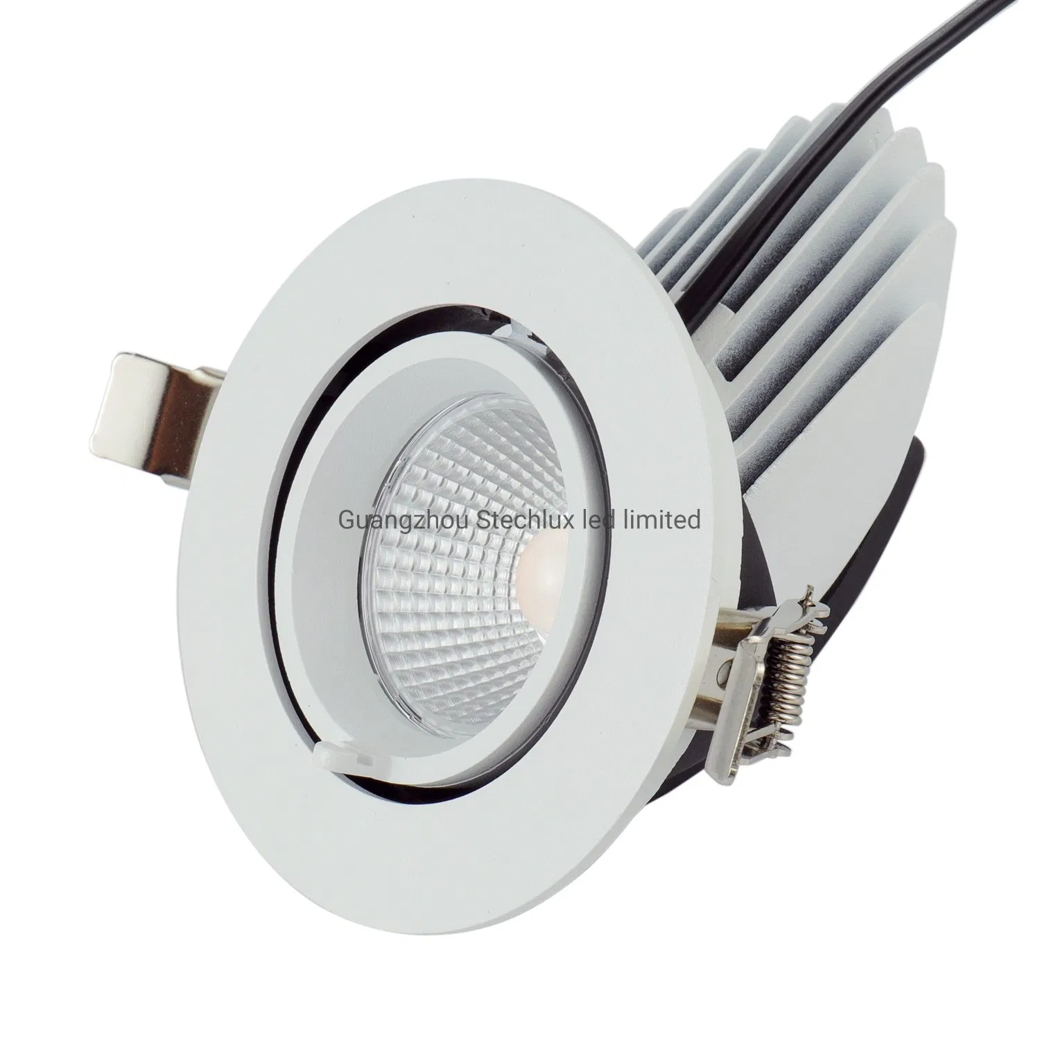 Ceiling Adjustable Recessed Downlight Gimbal 50W 40W 30W 20W 10W LED Downlight Moveable Banaanspot