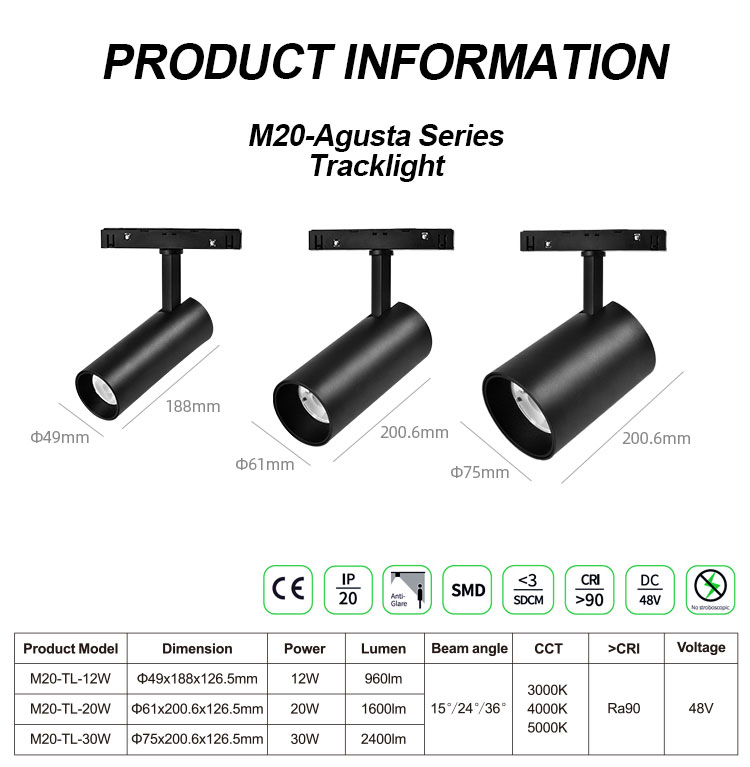 Sleek Magnetic LED Track Lighting for Modern Interiors