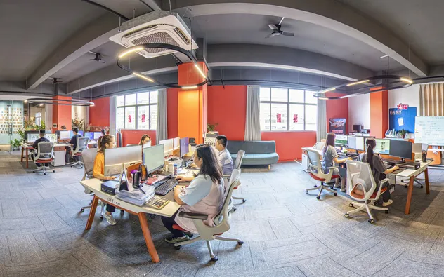 Elegant Hotel Lobby Lighting