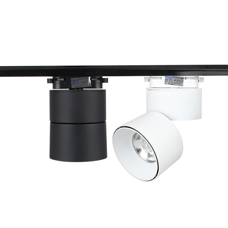 Magnetic COB LED Circular Spot Lighting with Magnetic Track Rail