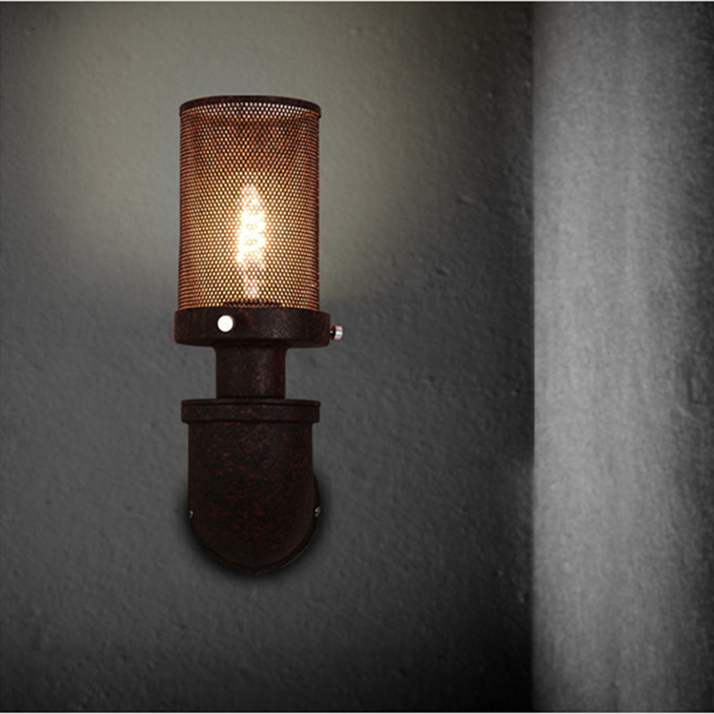 Water Iron Pipe Loft Retro Vintage Industrial Wall Light (WH-VR-44)