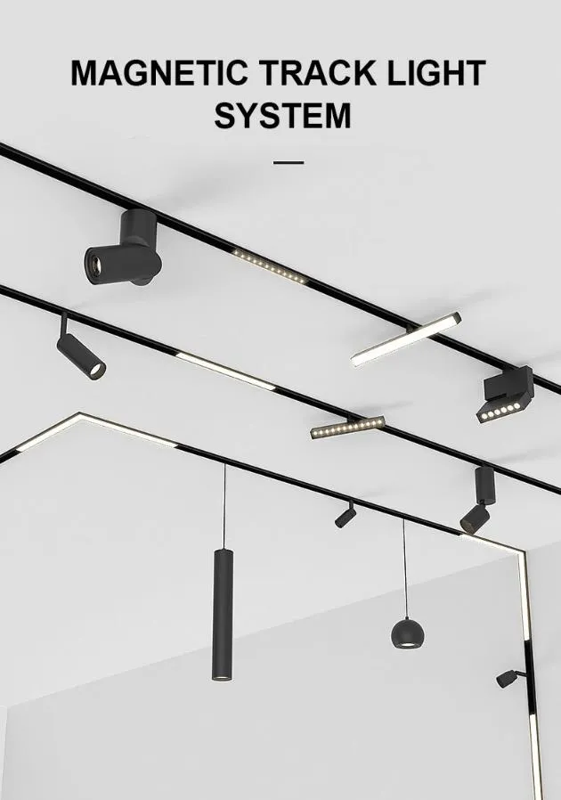 Adjustable Magnetic Track Light