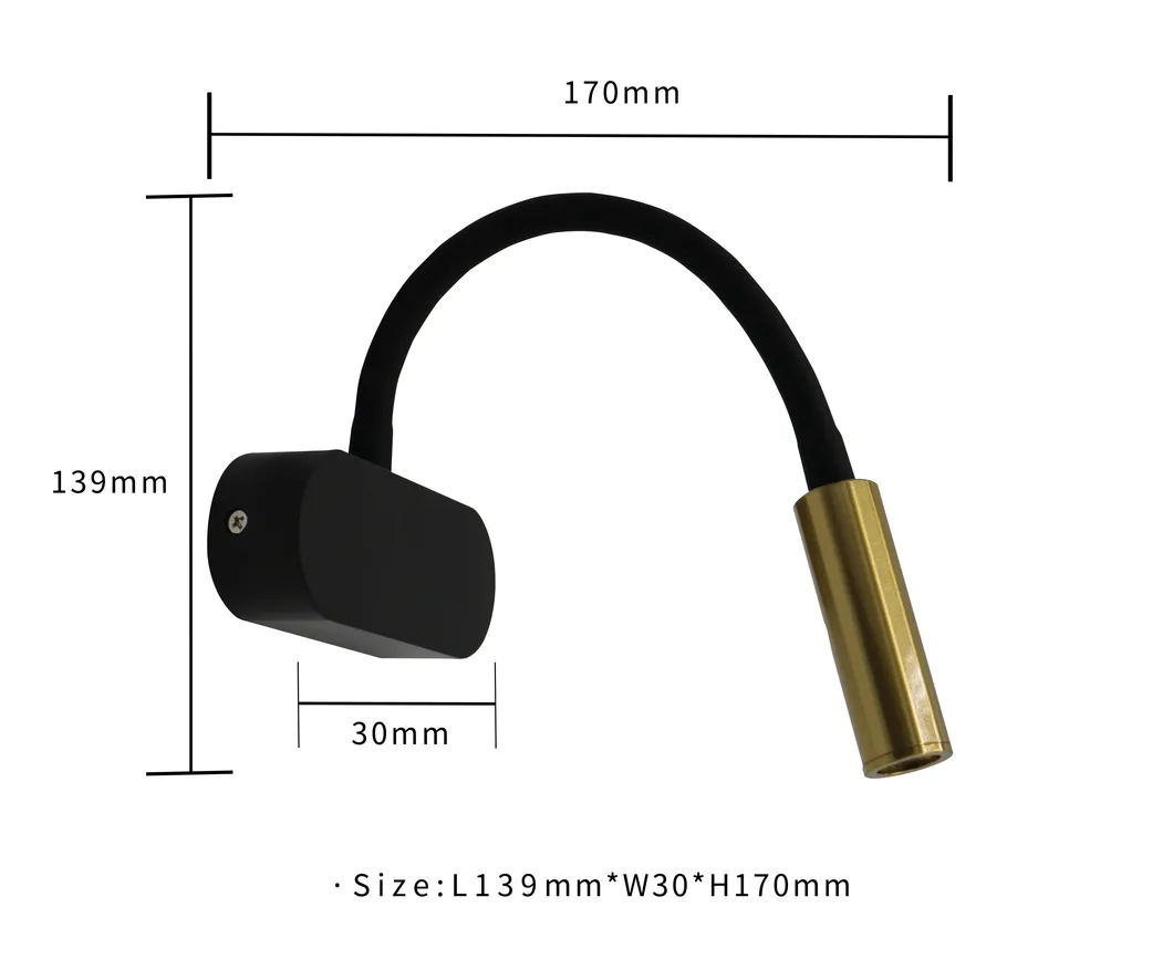 LED Wall Lamp Detail 1