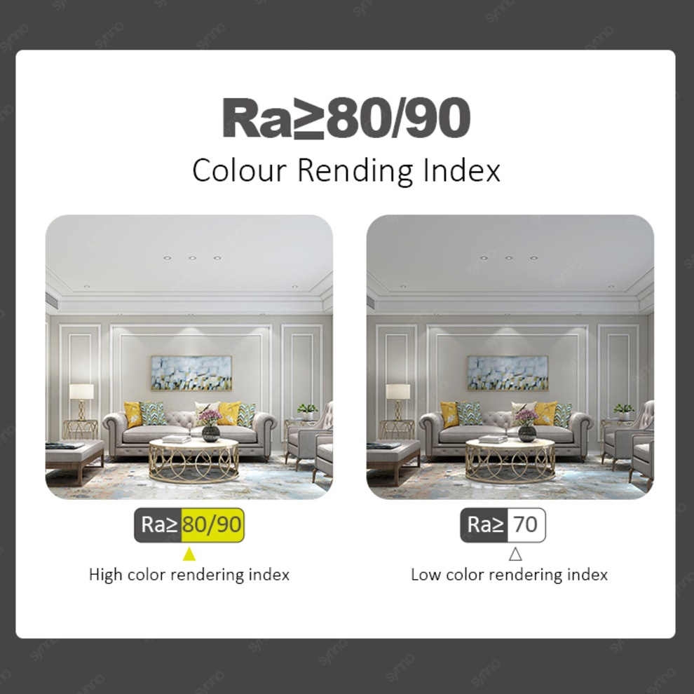 Recessed Rotatable LED Gimbal Downlight Indoor LED Ceiling Spotlight