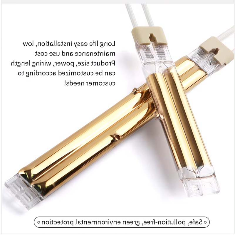 Wholesale Baking Paint Oven Heating Infrared Lamp Tube Heating Pipe Lamp for Industrial Use