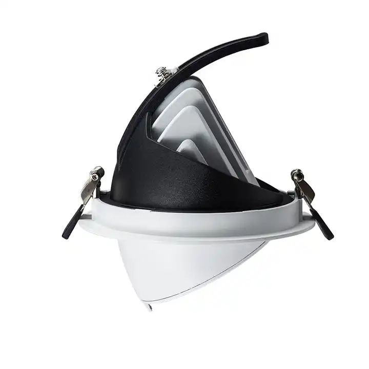 Adjustable Ceiling Recessed Spotlights Smart Gimbal LED Down Lights for Shopping Mall