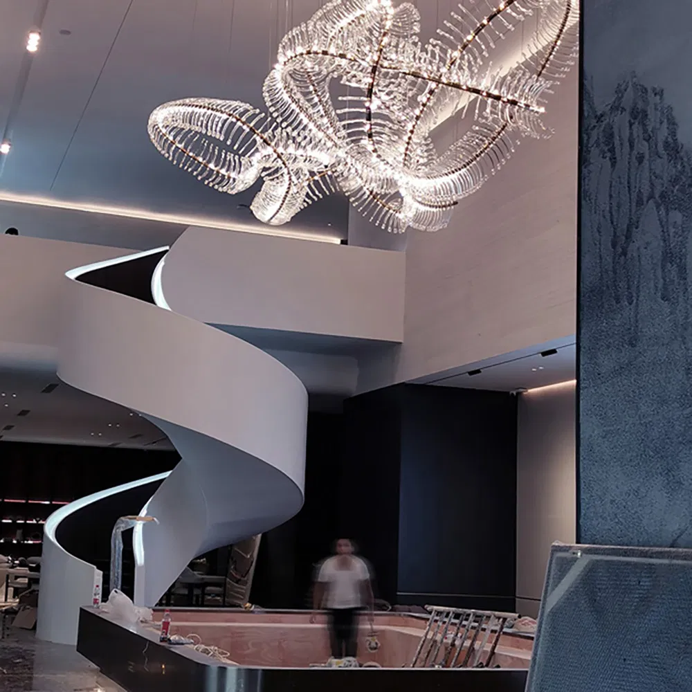 Customized Design Crystal Hotel Modern Luxury Chandelier Pendant Lights for Hotel Villa