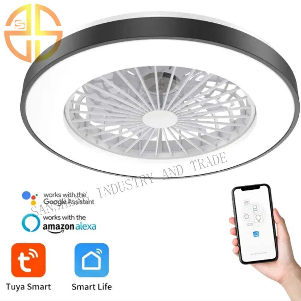 Contemporary LED Flush Mount Ceiling Light with Remote Control