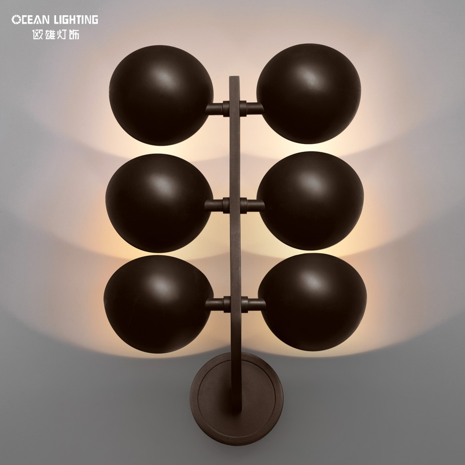 Retro Brass Wall Sconce Modern Light Swing Arm Lamp Wall Lighting