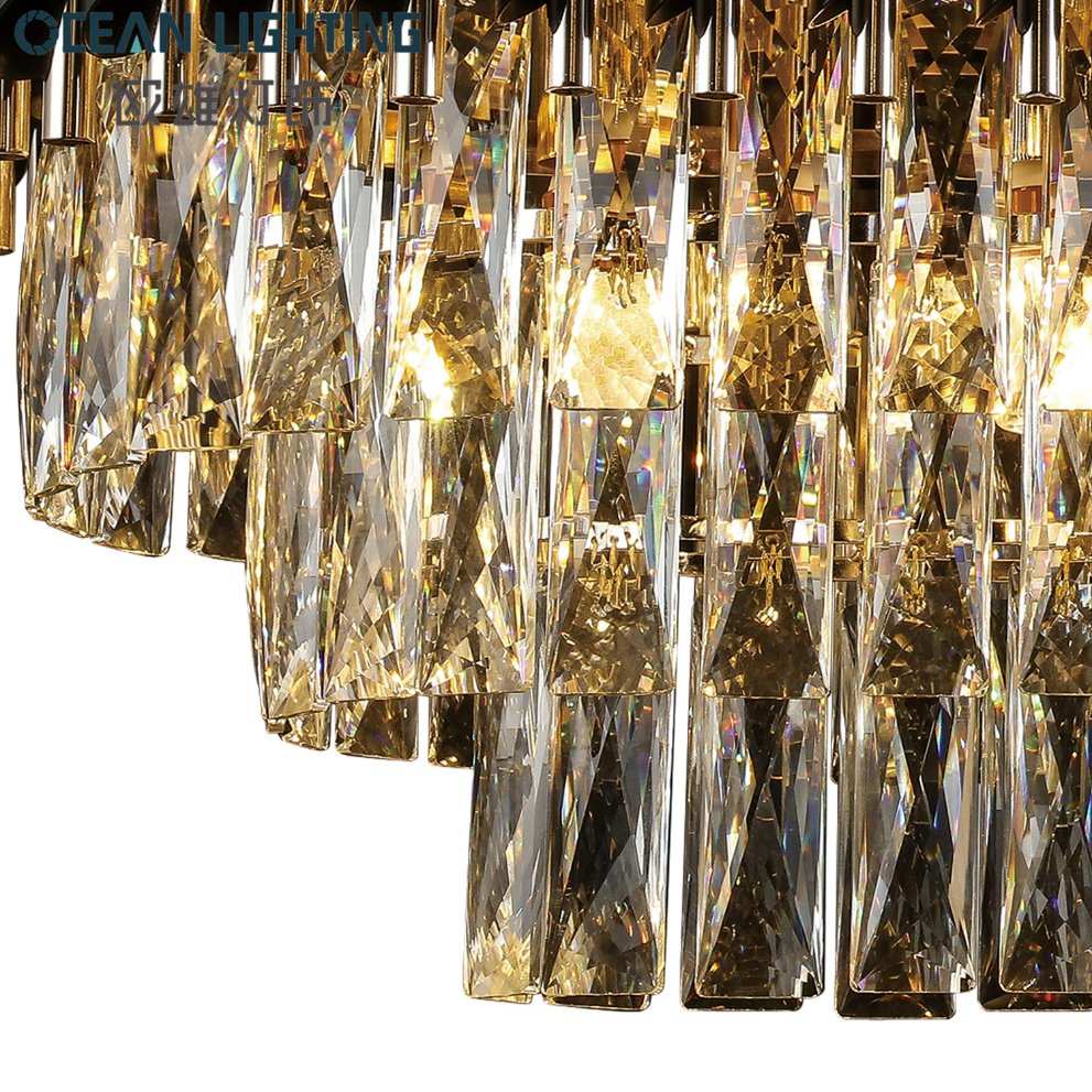 Modern Indoor Lighting Home Decoration Ceiling Lamp Luxury Pendant Light Crystal Chandelier
